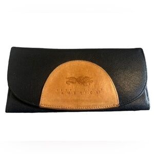 Vintage Perry Ellis America Leather Wallet